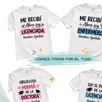 Remera Personalizada para Graduados