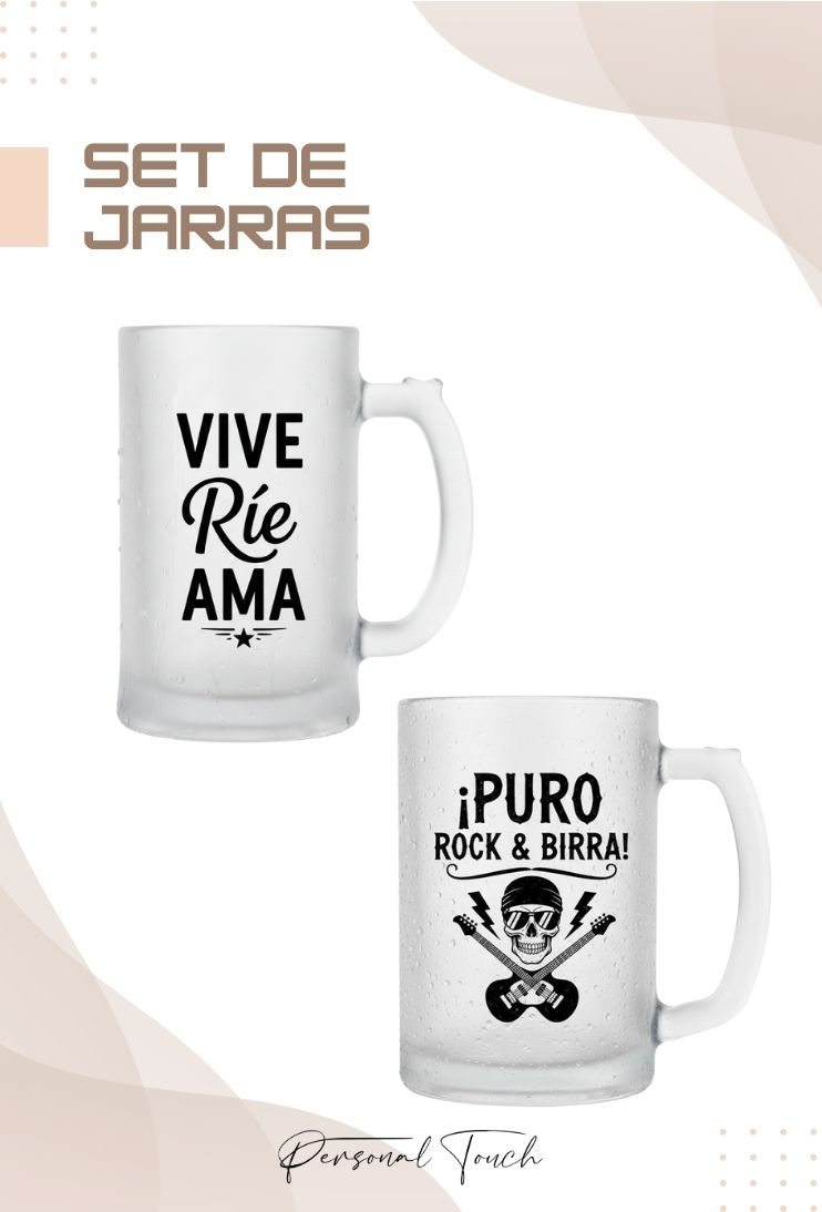 Set de Jarras cerveceras - Imagen 2