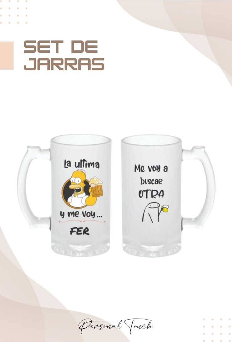 Set de Jarras cerveceras - Imagen 1